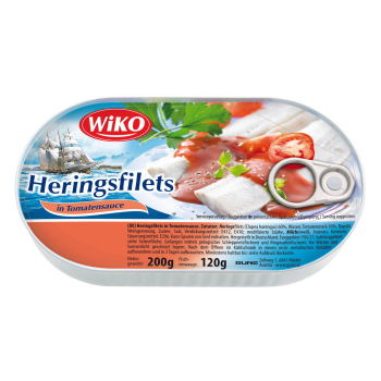 Wiko Filety Śledziowe w Sosie Pomidorowym 200 g