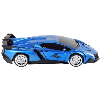 Samochód- Robot Transformacja R/C 1:10 Niebieski Sterowanie Gestami