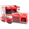 Garaż Baza Remiza Strażacka Wóz 1:32 Krótkofalówka Światła Dźwięki