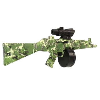 Karabin Pistolet Kulki Żelowe Zielony Automat MP5