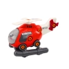 Helikopter Kreskówkowy Do Skręcania DIY Czerwony