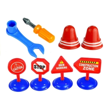 Zestaw Pojazdów Policja Straż Laweta Rozkręcane