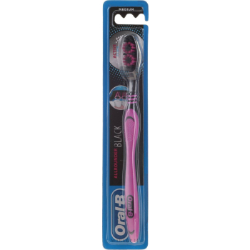 Oral-B Allrounder Black szczoteczka do zębów Medium