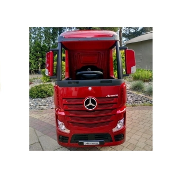 Auto na Akumulator Mercedes Actros Czerwony Lakierowany MP4