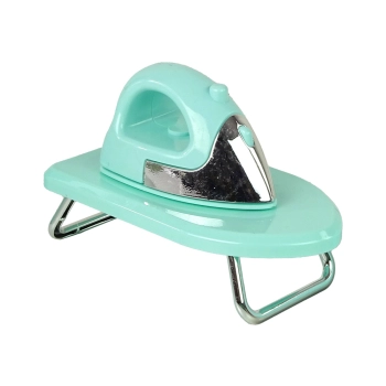 Zestaw AGD Pralka Żelazko Wieszaki Deska Do Prasowania Miętowy