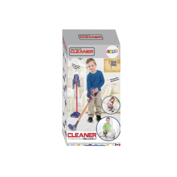 Odkurzacz Pionowy Zabawkowy Światła Dźwięki Czarny