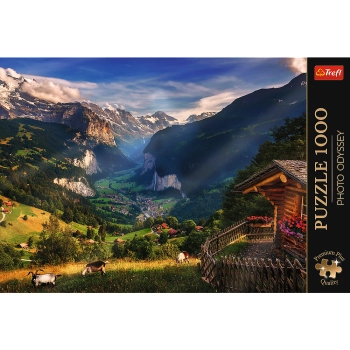 Puzzle - 1000 Premium Plus - Photo Odyssey: Lauterbrunnen - Trefl 10821