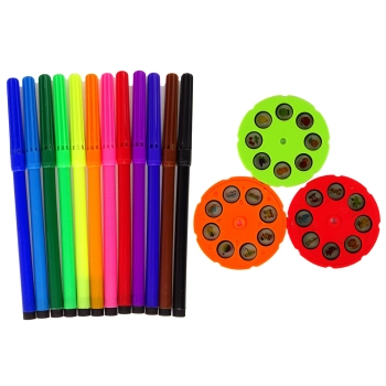 Projektor Stolik do Rysowania Różowy Mazaki Szuflada