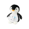 Pluszowy Miś Usypiający Światła Dźwięki Tryb Nocny i Dzienny Pingwin