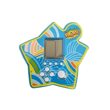 Gra Elektroniczna Kieszonkowa Tetris Gwiazdka Niebieski