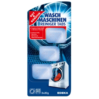 G&G Tabletki do Czyszczenia Pralki 3 x 20 g