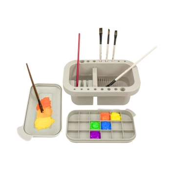 Myjka Pojemnik Do Mycia Przechowywania Pędzli Organizer
