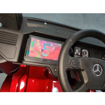 Auto na Akumulator Mercedes Actros Czerwony Lakierowany MP4