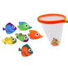 Zabawki do Kąpieli Zestaw Do Łowienia Sitko 6 Sztuk Rybek