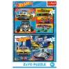 Puzzle - 2x70 - Samochodziki - Hot Wheels - Trefl 34442