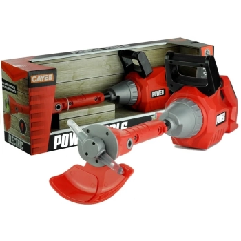 Duża Podkaszarka Zabawka Ogród Narzędzia Świeci