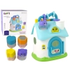 Domek Sorter Edukacyjny Niebieski Klocki