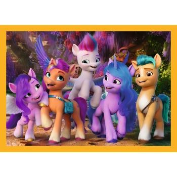 Puzzle - 4w1 (35, 48, 54, 70) - Poznaj kucyki Pony - My Little Pony - Trefl 34624