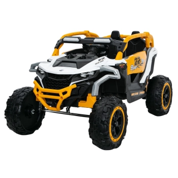 Pojazd na akumulator M3 Żółto-Biały 4x4