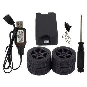 Samochód RC Napęd na 4 Koła Pomarańczowy Prędkość 30km