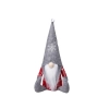 Krasnal Skrzat Świąteczny Szara Czapka Dzwoneczek 32cm