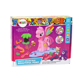 Ciastolina Jednorożec DIY Masa Plastyczna Zestaw Akcesoria