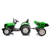Traktor Na Akumulator HC-306 Z Przyczepą Jasno Zielony 24V