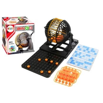 Gra Towarzyska Rodzinna Bingo Lotto Maszyna Losująca