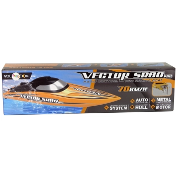 Łódź Motorówka R/C Brushless ARTR SR 80 PRO 74 km/ h Żółta