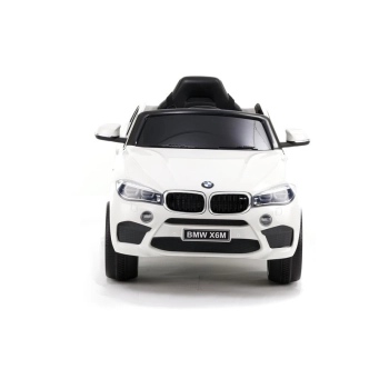 Auto na Akumulator BMW X6 Białe Skóra, EVA