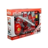 Zestaw Strażaka Wóz Hełm Gaśnica Piła 14 Elementów