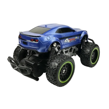 Auto Zdalnie Sterowane R/C 6.5 km/h Wysokie Koła Niebieskie