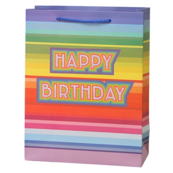 Torba Prezentowa Urodzinowa Happy Birthday 23 x 18 x 10cm Torba Prezentowa Urodzinowa Happy Birthday 23 x 18 x 10cm
