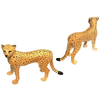Gepard Figurki Edukacyjne Dzikie Zwierzęta 4 Sztuki Sawanna