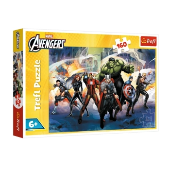 Puzzle - 160 - Supermoce - Disney Marvel The Avengers - Trefl 15428