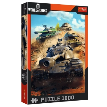 Puzzle - 1000 - World of Tanks: Czołgi w boju - Trefl 10943
