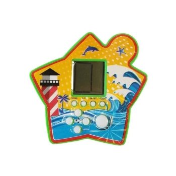 Gra Elektroniczna Kieszonkowa Tetris Gwiazdka Zielony