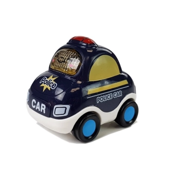 Zestaw Autek Dla Dzieci z Naciągiem Różne Rodzaje 7 Elementów