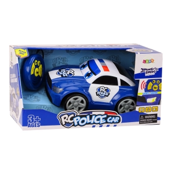 Autko Policyjne Kreskówkowe Zdalnie Sterowane Światła Dźwięki