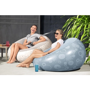 Dmuchany Fotel Niebieski Bestway 75052