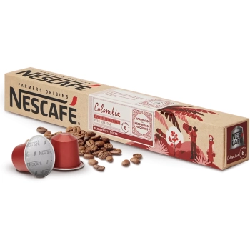 Nescafe Colombia Espresso Bezkofeinowe 10 szt.