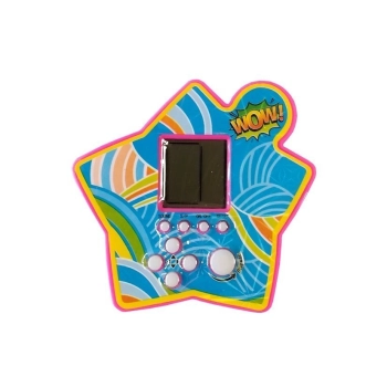 Gra Elektroniczna Kieszonkowa Tetris Gwiazdka Fioletowy