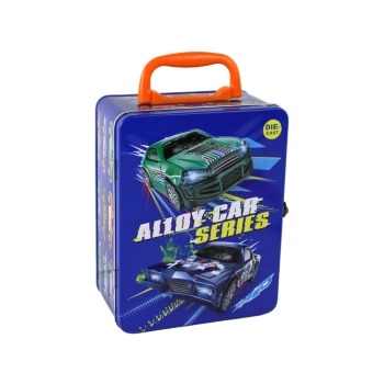 Zestaw Pojazdów Z Napędem Autka 12 ELE Metal 1:64