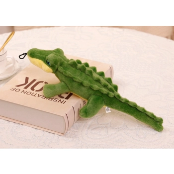 Pluszowy Krokodyl Z Piszczałką Maskotka Kolorowa 30cm