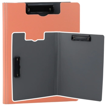 Podkładka Deska Z Okładką Dwa Klipy A4 Plastikowa Różowa