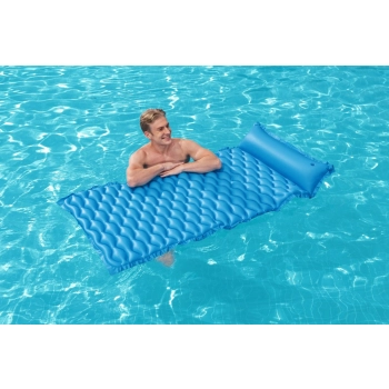 Dmuchany Materac Plażowy Niebieski 213 x 86 cm Bestway 44020