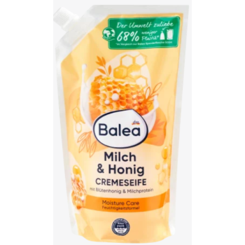 Balea Milch & Honig Mydło w Płynie Worek 500 ml