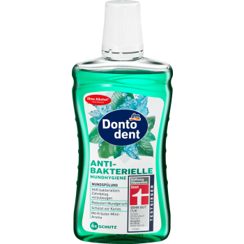 Dontodent Antibakterielle Płyn Do Płukania Jamy Ustnej 500 ml.