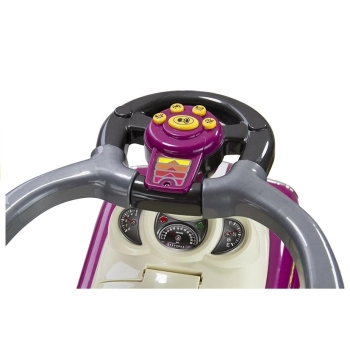 Jeździk Pchacz z Prowadnicą Coupe Fioletowy