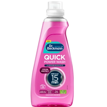 Dr. Beckmann Quick Power Wash Color Płyn do Krótkiego Prania 800 ml